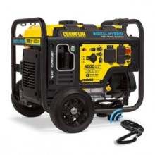 Champion 100519 - 5000 Watt Digital Hybrid Open-Frame Inverter Generator w/ Quiet Technology (CARB)