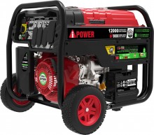 A-iPower SUA12000ED - 9000 Watt Dual Fuel Electric Start Portable Generator