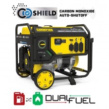 Champion 201085  5500 Watt Dual Fuel Portable Generator CO Shield CARB