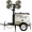 Generac MLT4080KV-STD - 8kW Towable Diesel Vertical Mast Light Tower w/ Kubota Engine & Electric Winch