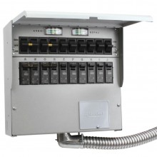 Reliance Controls 510CK1014 Pro Tran 2 50Ft Amp Power Transfer Switch System 10Ft with Straight Blade