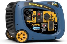 Firman WH03041 Whisper Series 3000 Watt Dual Fuel Inverter Generator w RV Outlet
