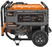 Generac 7162 - XT8000EFI 8000 Watt EFI Electric Start Portable Generator (CARB)