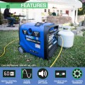 DuroMax XP4500IH  3600 Watt Dual Fuel Electric Start Portable Inverter Generator Wireless Remote Start And CO Alert 49 State